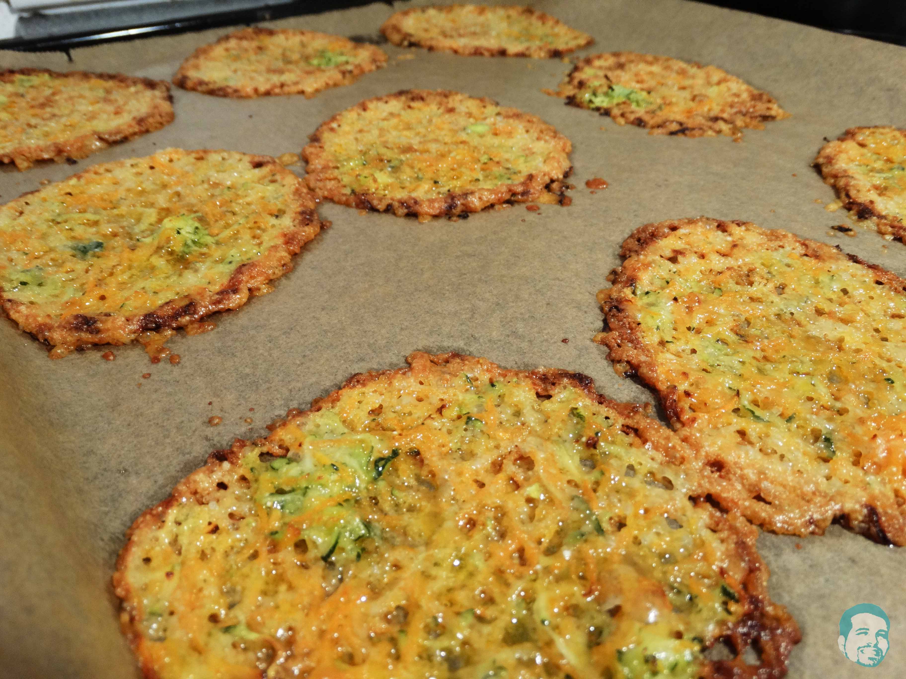 Low carb Chips - grana padano - Haunis Food Blog