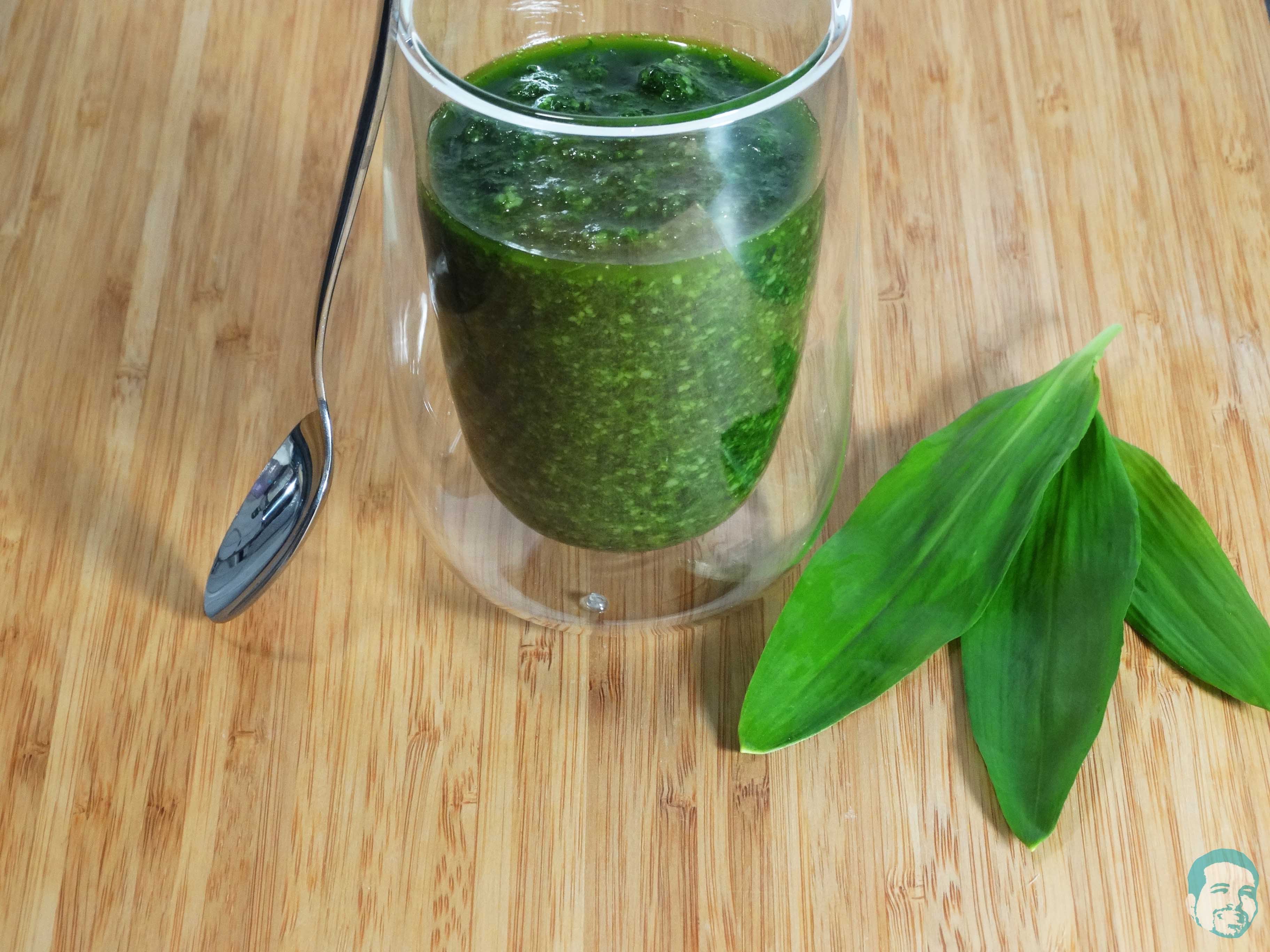 Bärlauchpesto - wild garlic pesto - Haunis Food Blog