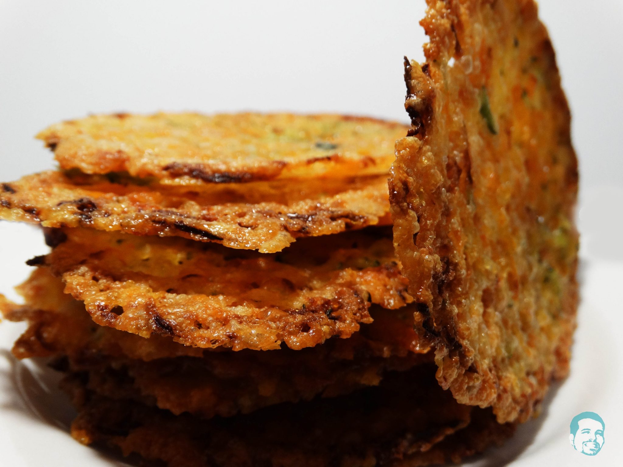Low carb Chips - grana padano - Haunis Food Blog