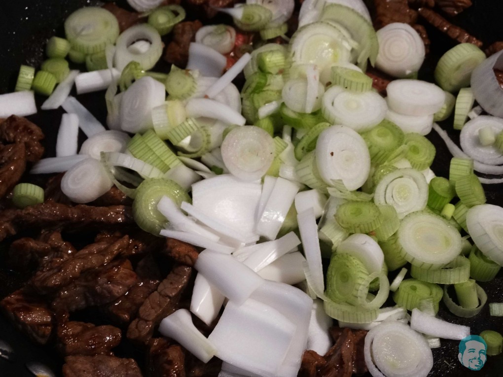 beef & spring onion