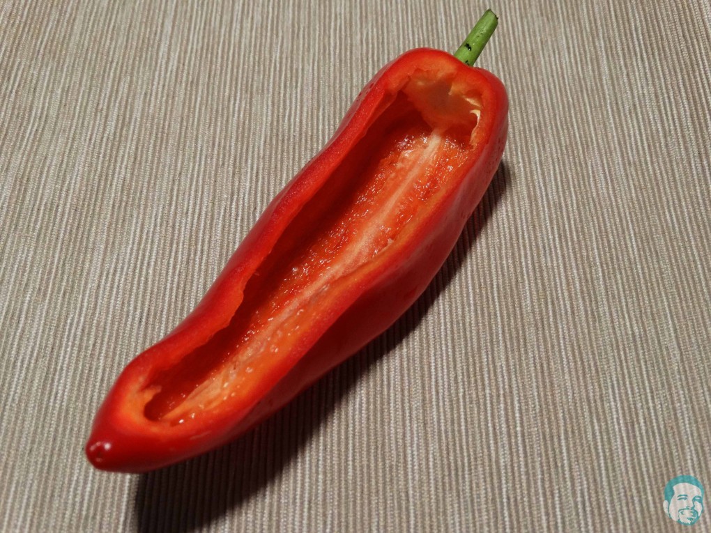 red pepper clean