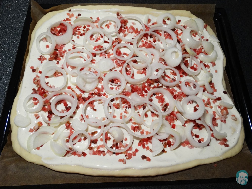 Flammkuchen Speck & Zwiebel