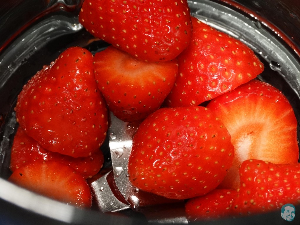 Sommerdrink Erdbeeren