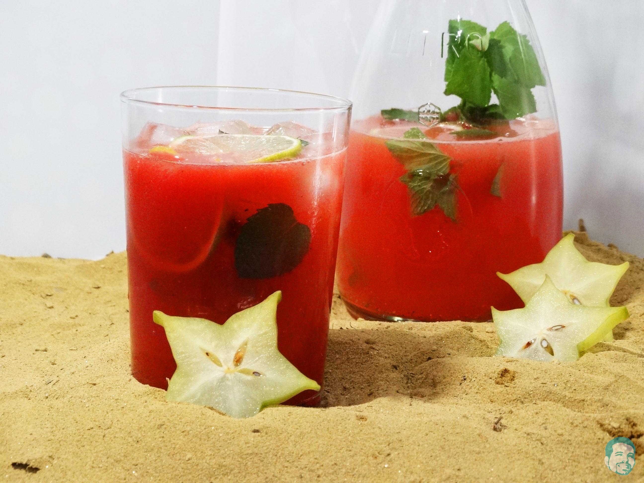 Sommerdrink Melone - Haunis Food Blog