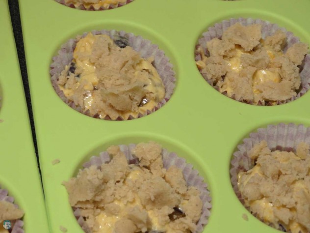 Muffins mit Streusel