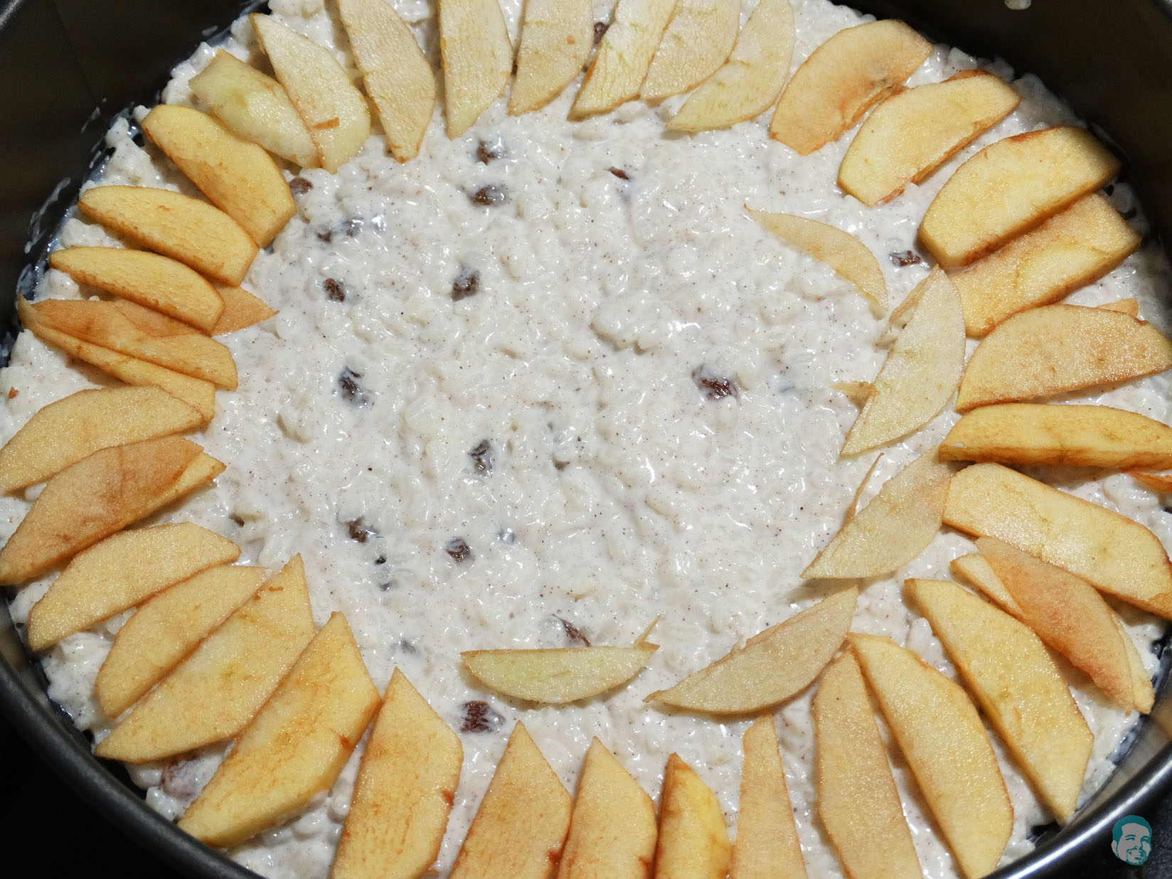 Milchreisauflauf mit Apfel und Zimt - Haunis Food Blog