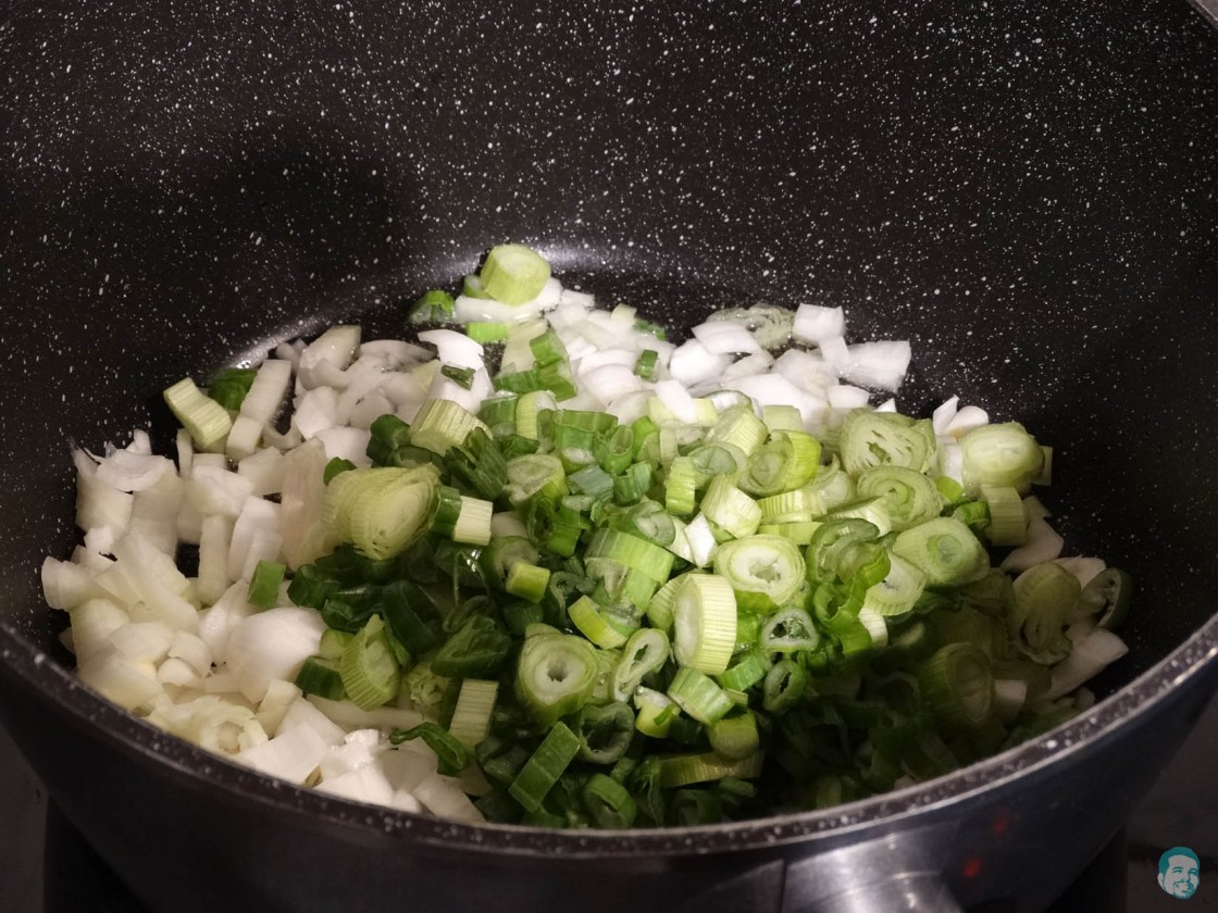 Risotto mit Weißwein und Huhn - Haunis Food Blog