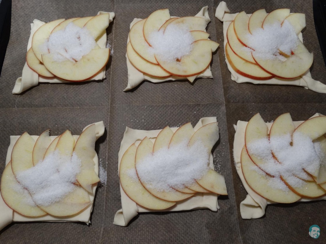 Apfel Karamell Tarte - Haunis Food Blog
