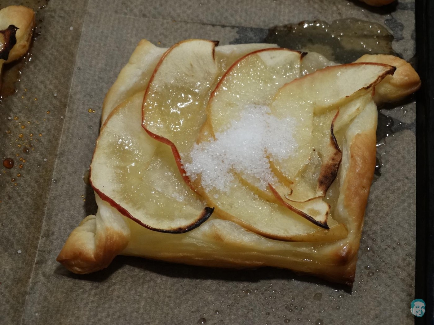 Apfel Karamell Tarte - Haunis Food Blog