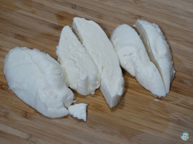 Mozzarella-schneiden