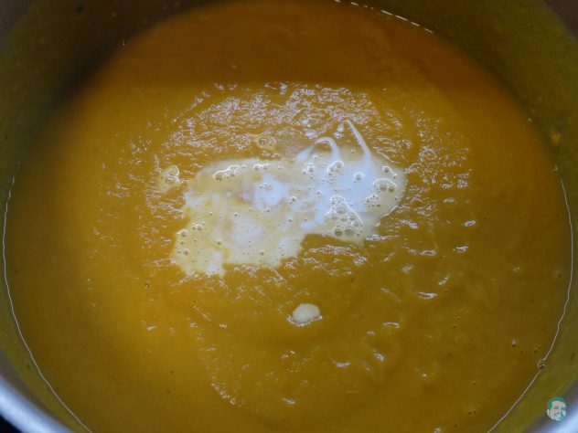 Kuerbis Kokossuppe Kokosmilch