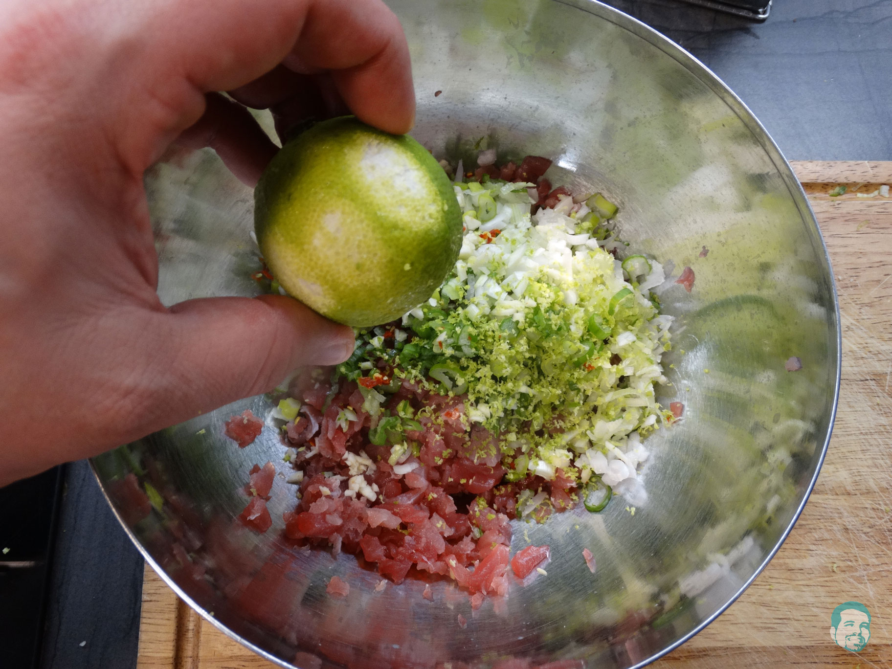 Thunfisch Tatar Limette - Haunis Food Blog
