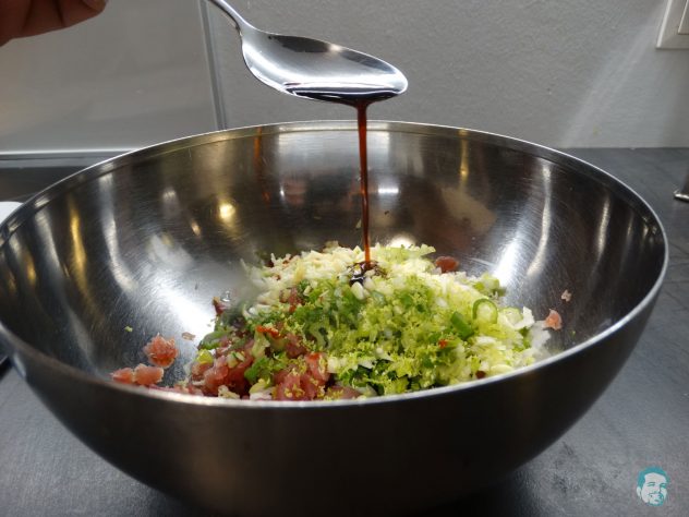 Thunfisch Tatar Sojasauce
