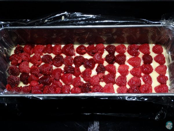 Weißer kalter Hund mit Himbeeren Haunis Food Blog