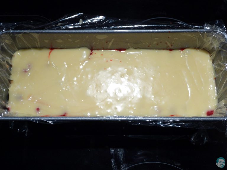Weißer kalter Hund mit Himbeeren Haunis Food Blog