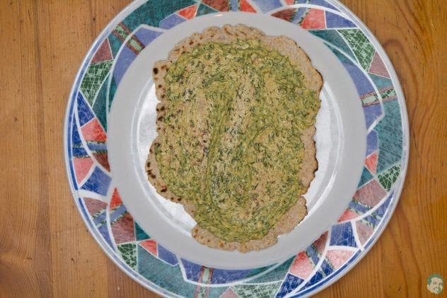 Schwedische-Köttbullar-Knäcketacos-Senf